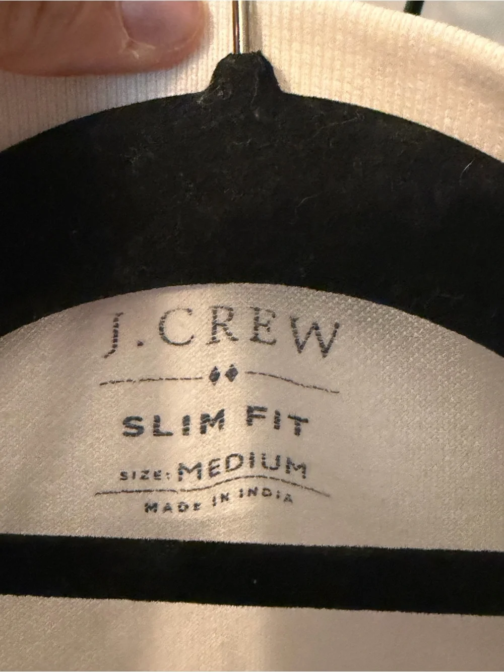 J. Crew White Men's Polo Shirt